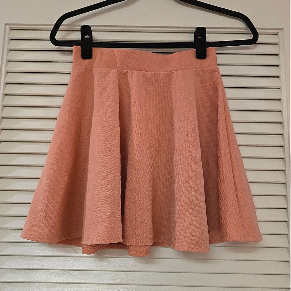 A'GACI - Peach Flowly Summer Skirt